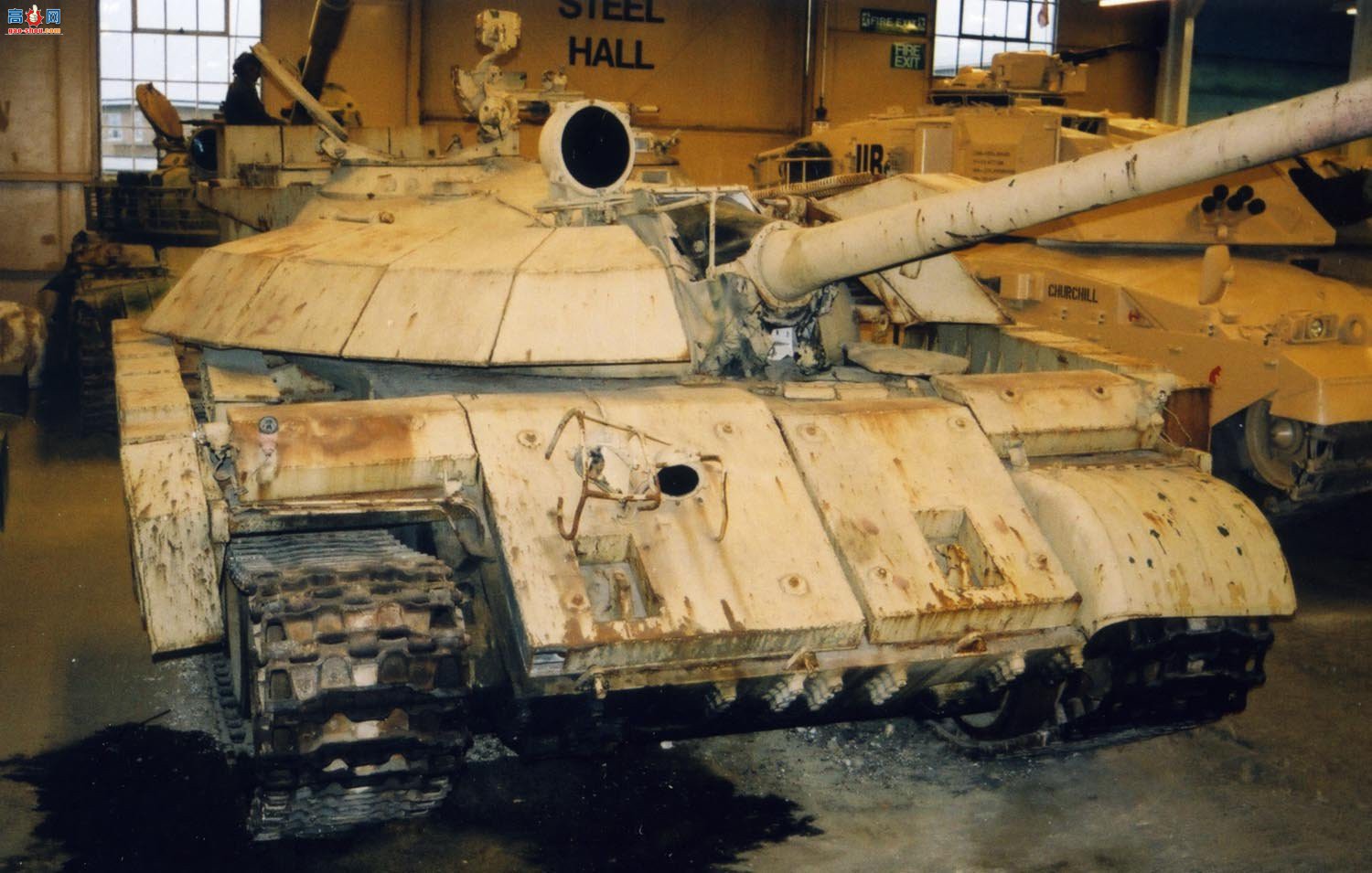 �� ������ T-55A Enigma ��ս̹���ڹ�������ͼ��