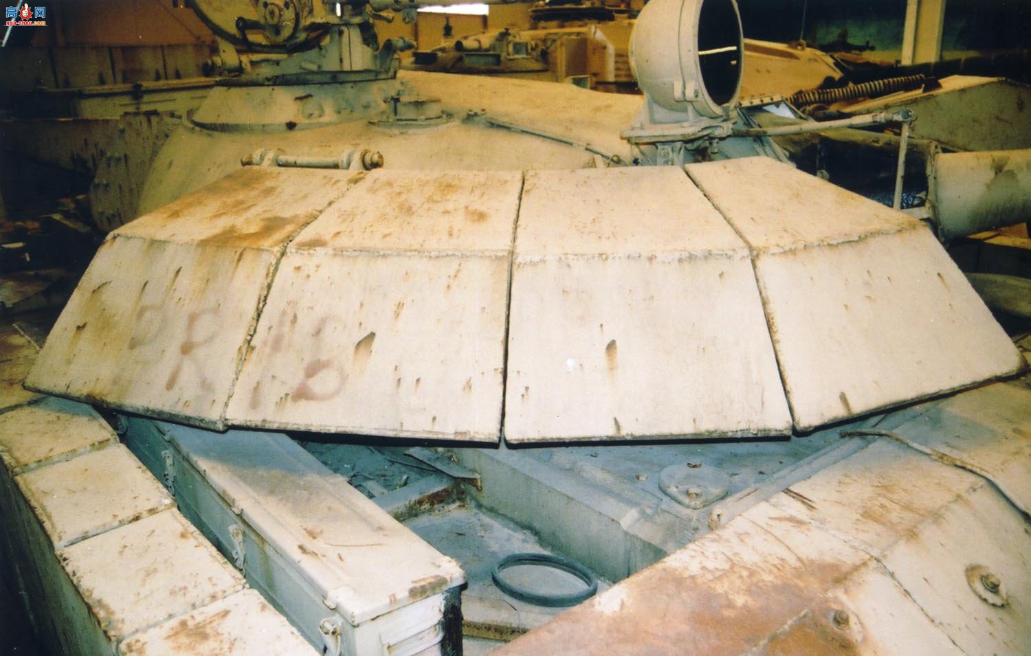 �� ������ T-55A Enigma ��ս̹���ڹ�������ͼ��