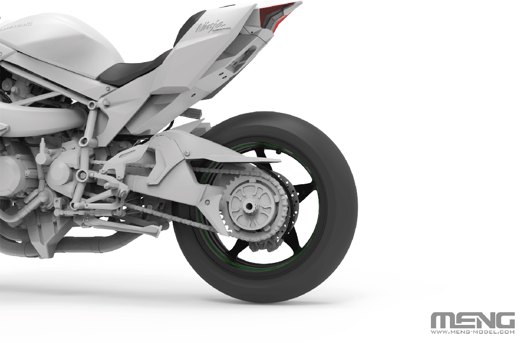 ��MENG��Ʒ��MT-011 1/9 ����Ninja H2R 2018