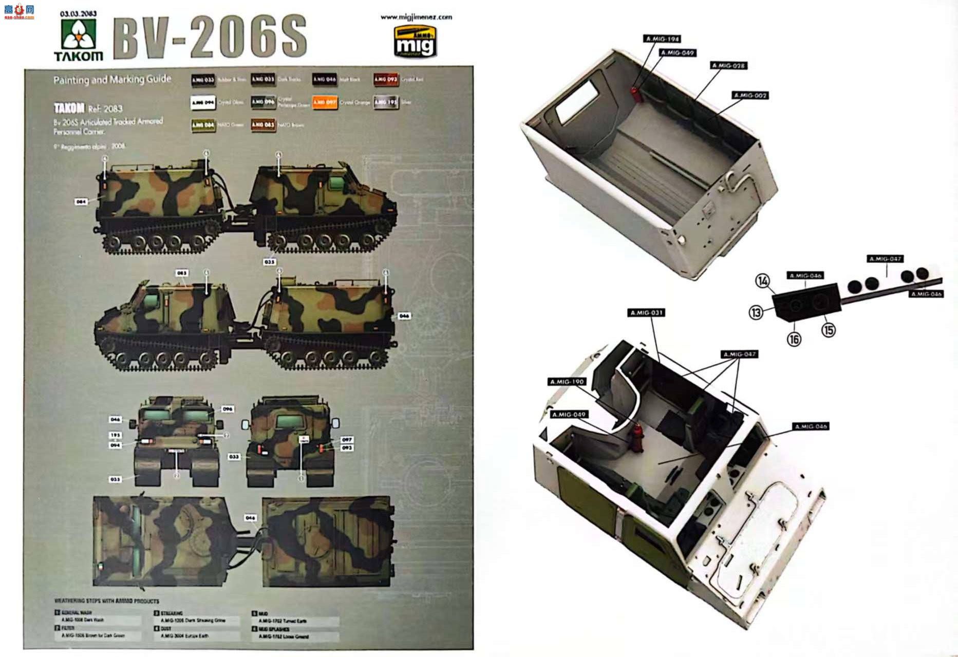 ���� TAKOM ս�� 2083 BV-206Sװ�׳�