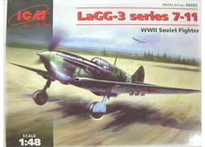 ICM 战斗机 48093 二战苏联战斗机 LaGG-3 系列 7-11