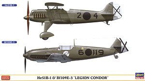 ȴ ս 02197 He51B-1 & Bf109E-3 `ͺӥ`2