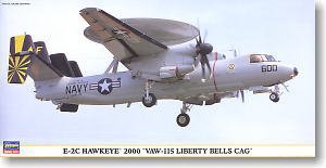 长谷川 预警机 00996 E-2C 鹰眼2000 `VAW-115 自由钟 CAG`