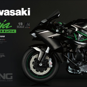��MENG��Ʒ����ɫ��1/9����Ninja H2R 2018������